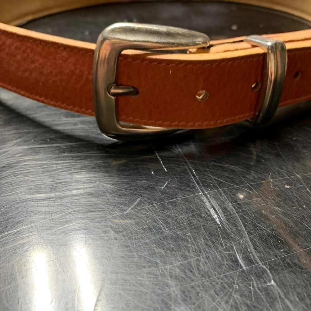 Talbots genuine leather belt size small